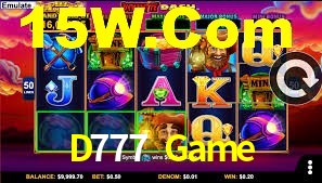 Sinta a adrenalina dos jogos de cassino com D777 Game