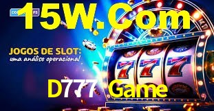 APP oficial da D777 Game para mobile