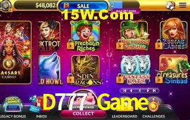 Recursos de Bônus D777 Game